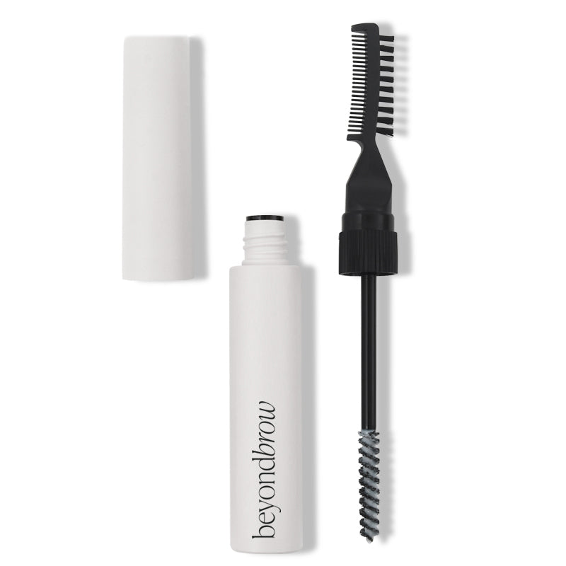 3D Brow Gel & Wax with Lamination Effect, 2-In-1 Hybrid Formula - From Soft, Natural Brows to Fluffy, Feather Brows - Vegan, Cruelty-free, Long Lasting, Water-resistant